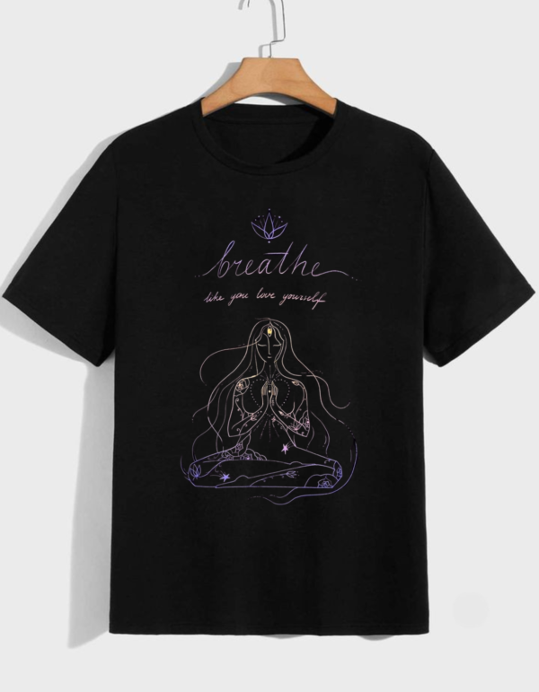 Tranquil Vibes Tee – Personalized Meditative Wear