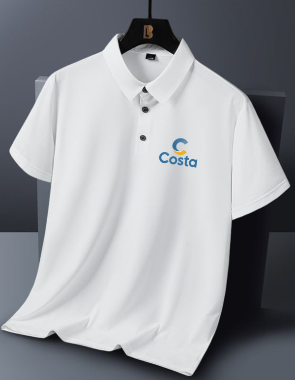 Customize Costa Premium Polo T-Shirt – Elegant & Stylish Corporate Wear