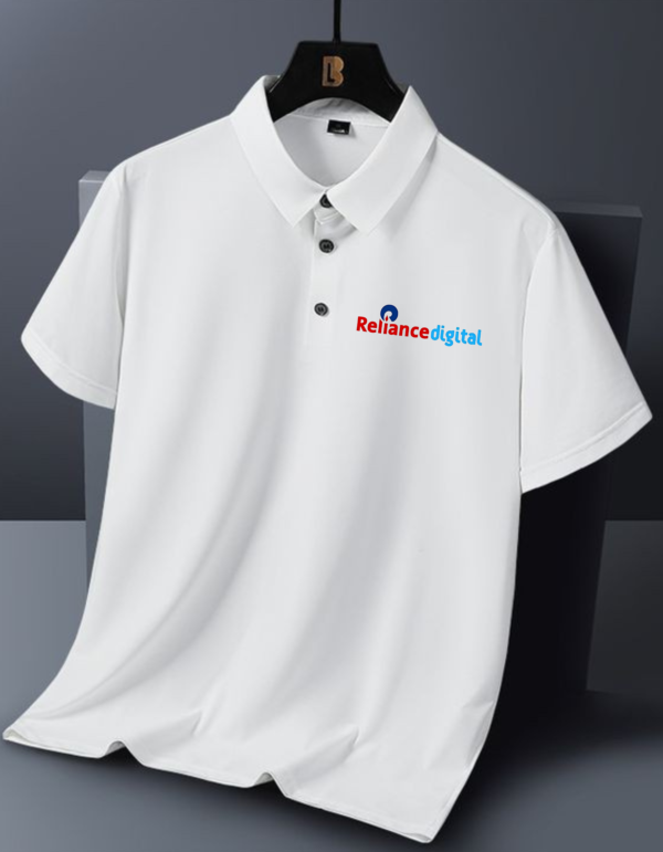 Customize Reliance Digital Corporate Polo T-Shirt – Premium & Professional