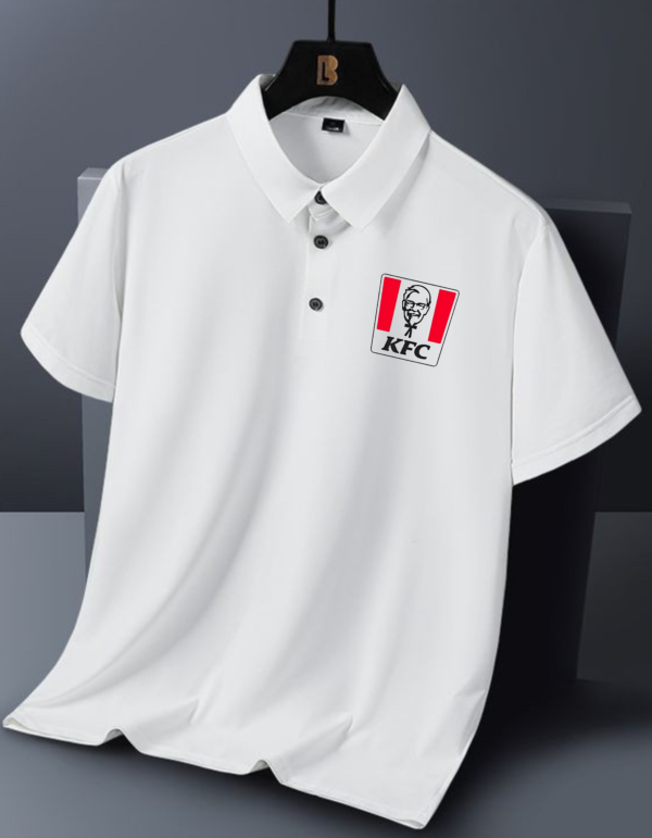 Custom White Polo Shirt with Brand Logo – Professional & Stylish