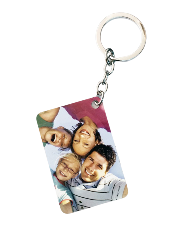 Personalized Photo Keychain Collection – Multiple Shapes - Image 2