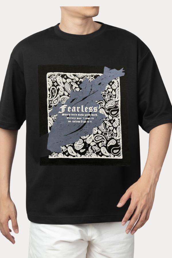 Fearless Paisley Graphic T-Shirt