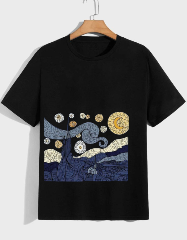 Starry Skyline Vibes T-Shirt