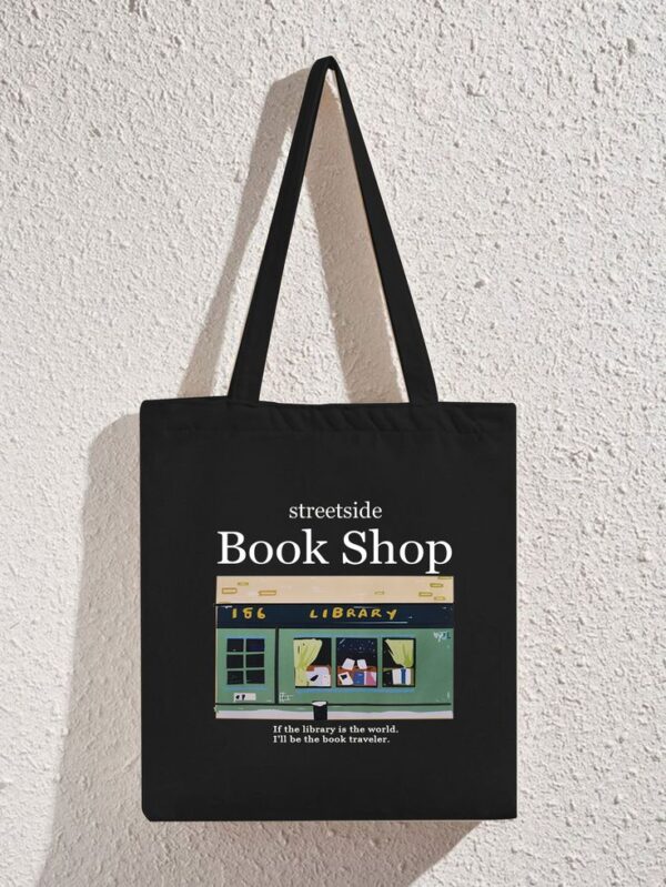 Customize 📚 Streetside Book Shop Tote Bag