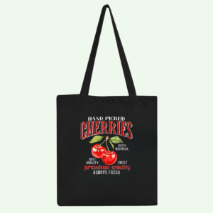 🍒 Hand-Picked Cherries Tote Bag 👜