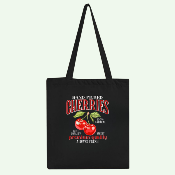 🍒 Hand-Picked Cherries Tote Bag 👜