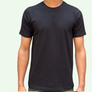🖤 Classic Black Plain T-Shirt