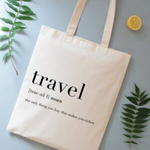 Customize🛫 Travel Definition Tote Bag