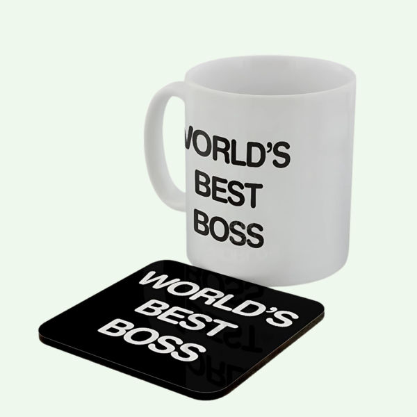 World’s Best Boss Mug & Mousepad Set – The Perfect Office Gift