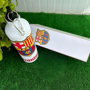 Personalized FCB Aluminum Sipper Bottle – Custom Football Fan Merchandise