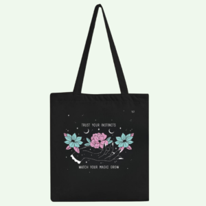 ✨ Customizable "Trust Your Instincts" Tote Bag – Carry Your Magic Everywhere! ✨