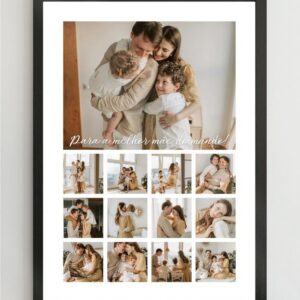 Customized Multi-Photo Collage Frame – Personalized with Your Memories