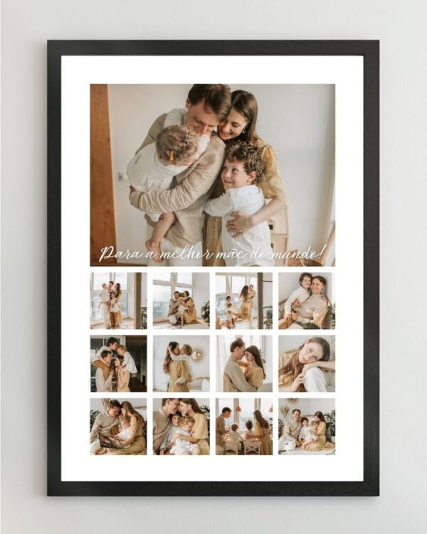 Customized Multi-Photo Collage Frame – Personalized with Your Memories