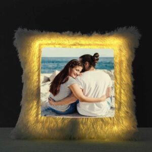 Customized Square LED Photo Pillow