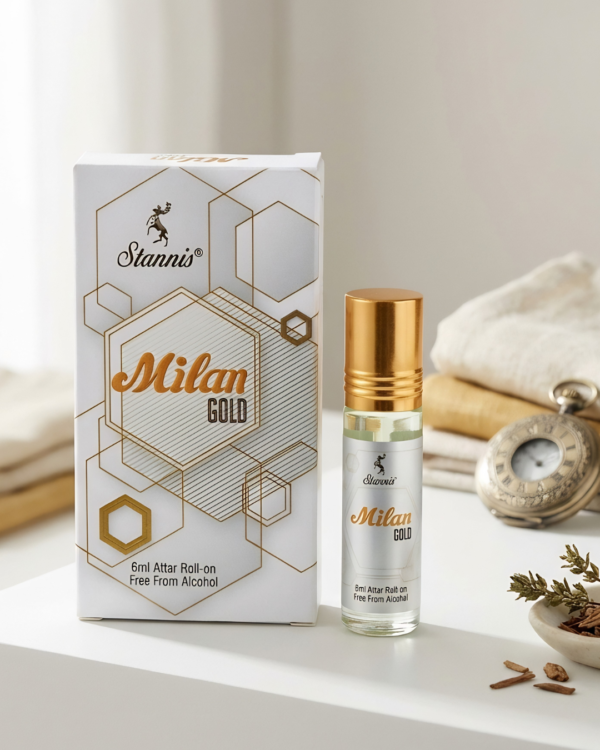 stannis brutus attar roll on 6 ml long lasting alcohol free fragrance for women and men pocket perfume travel friendly