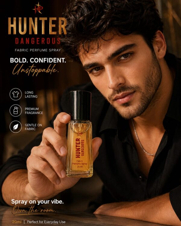 Hunter Bandibas Dangerous  Perfume Spray 20 ml Long Lasting Fragrance