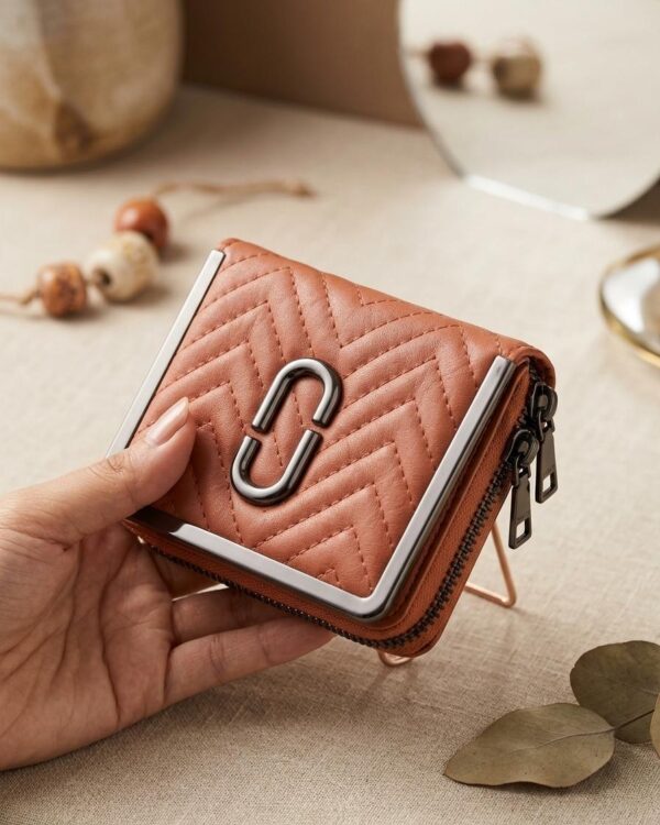 classic black zip wallet