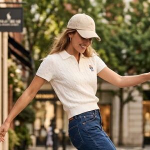 white polo top for women stylish western | women polo top | short sleeve casual women top western wear