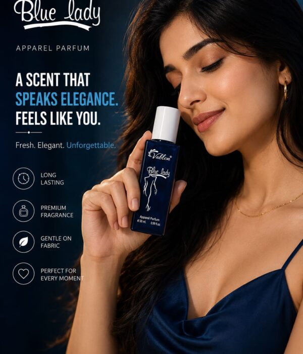 Vablon Blue Lady Perfume 30 ml Long Lasting Fragrance