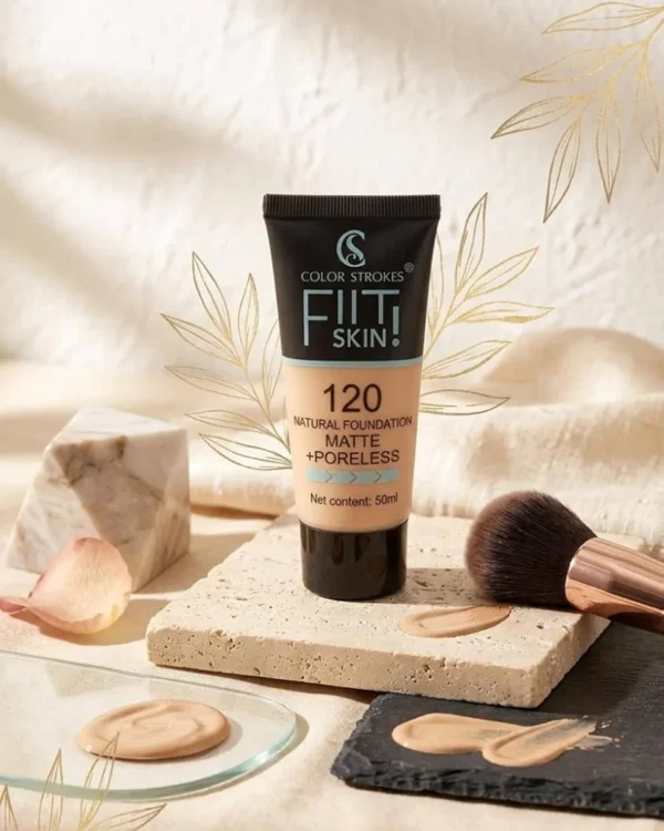 fit skin matte foundation 120 – natural