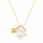 anti tarnish mother of pearl turtle pendant necklace gold look – mlprinthub