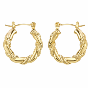 anti tarnished hoops earrings for women
