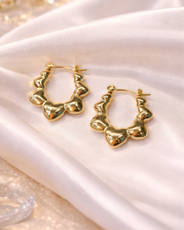 hoop earrings for women anti tarnish