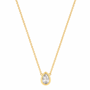 anti tarnish gold small diamond pendant necklace – mlprinthub