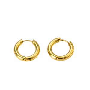 huggie hoop earrings anti tarnish