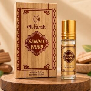 sandal wood attar roll on 6ml alcohol free long lasting perfume oil unisex fragrance