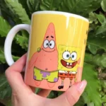 spongebob cartoon printed mug – premium custom ceramic cup | mlprinthub