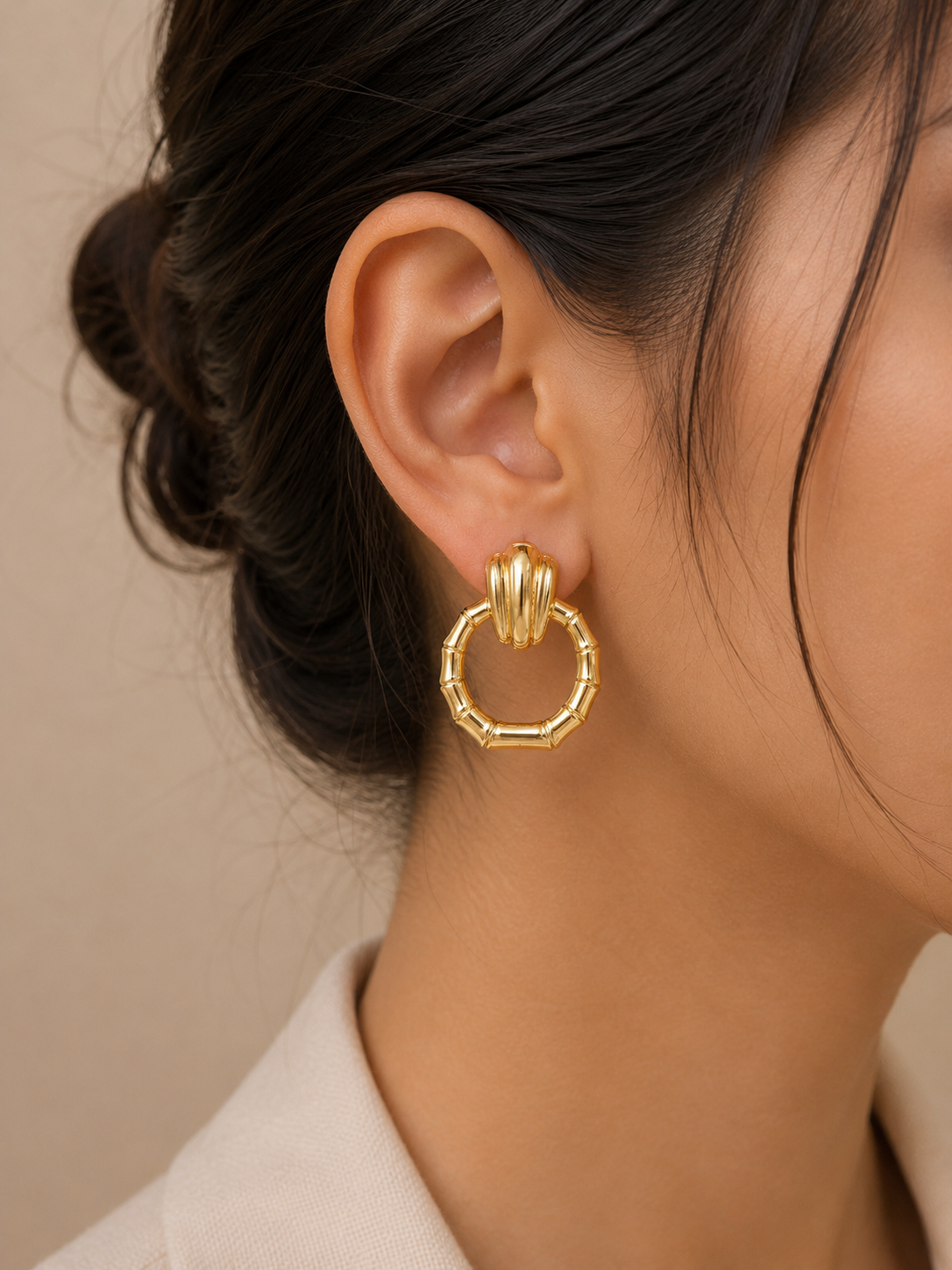 Anti Tarnished Hoops Earrings For Women