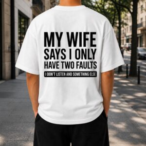 funny marriage quote oversized tee