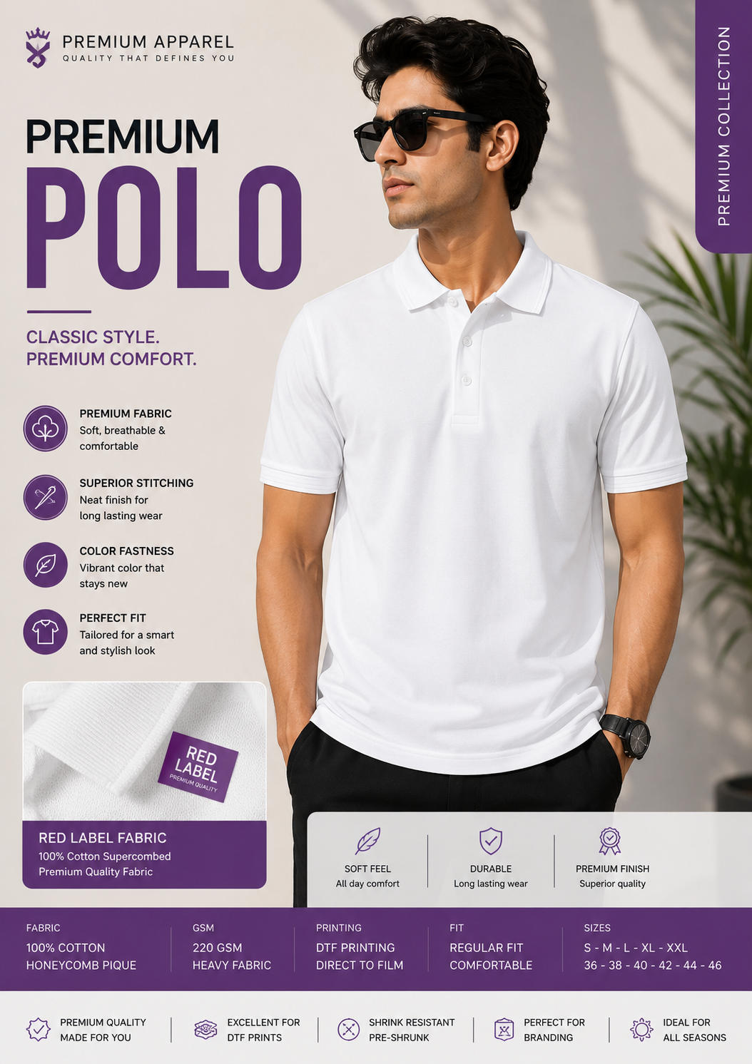premium white polo t shirt premium white polo t shirt