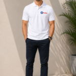 kotak mahindra bank polo t shirt for men regular fit half sleeve collar t shirt