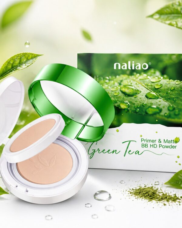 maliao green tea bb hd powder – primer & matte finish