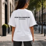 cute attention printed t shirt