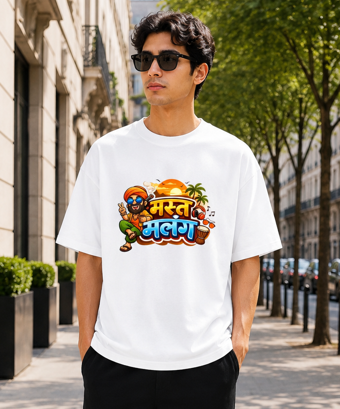 desi chill mood graphic t shirt