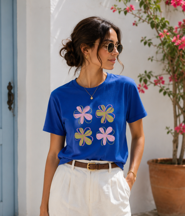 Floral Printed T-Shirt for Women