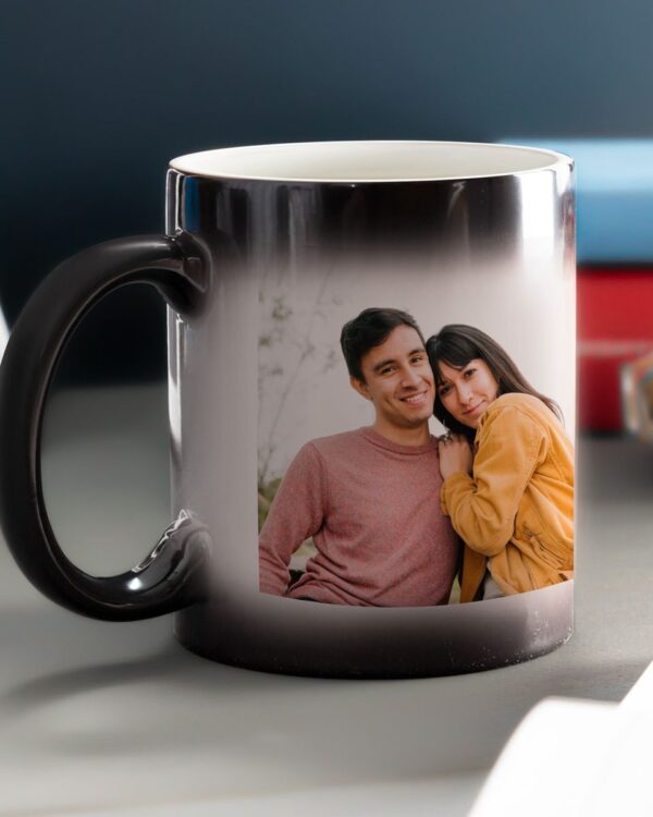 Personalized Magic Mug with Photo | Custom Heat Changing Mug