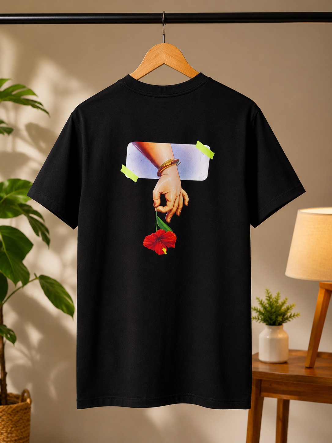 Ganpati Eyes Printed Oversized T-Shirt for Men & Women