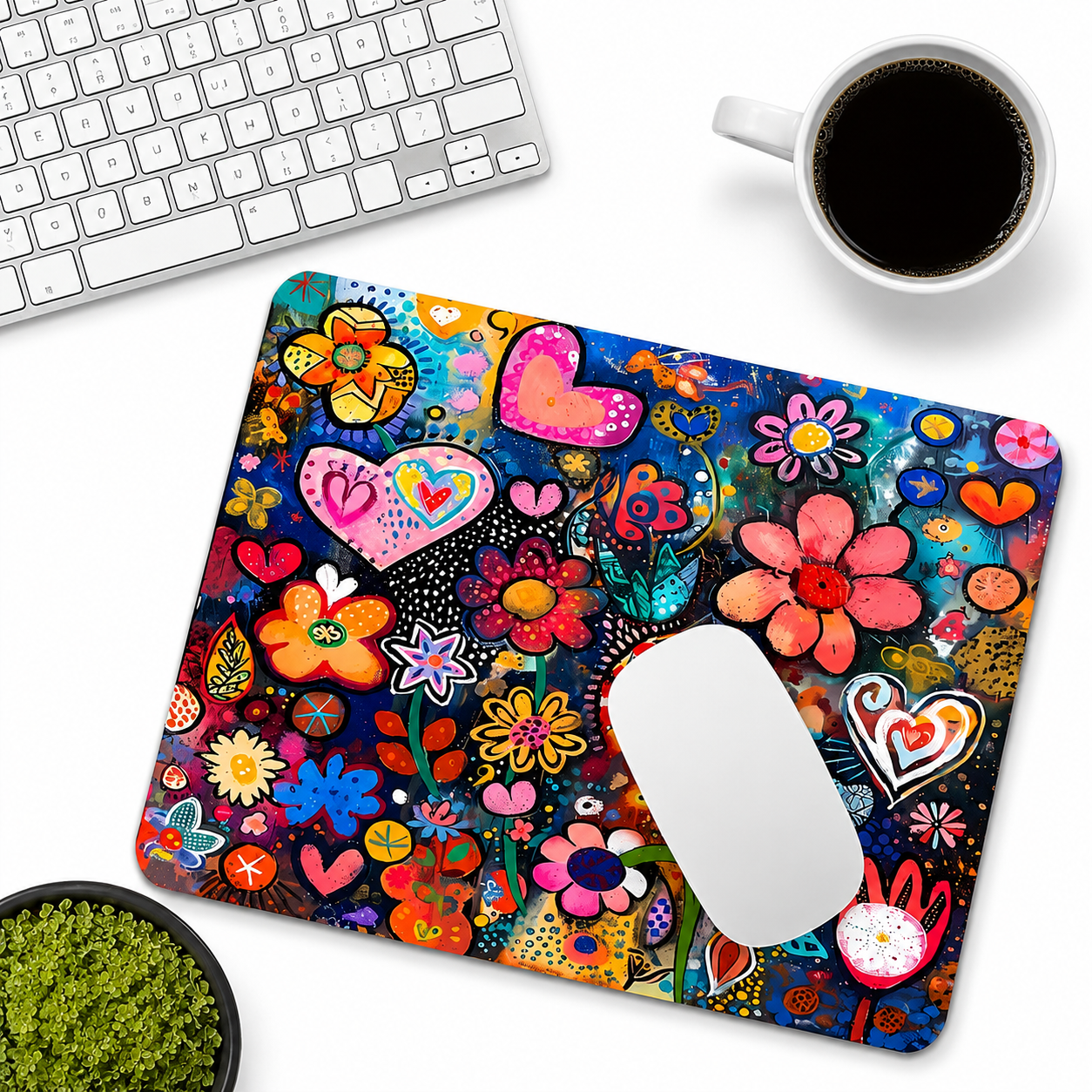 Premium Printed Mouse Pad | Smooth Gaming & Office Mouse Pad |
