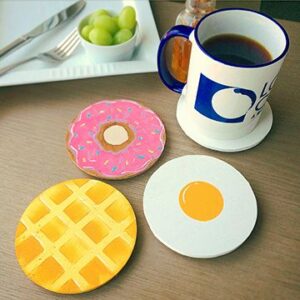 Personalized Custom Shape MDF Coaster | Printed Wooden Drink Coaster | Coffee & Tea Cup Coaster | Customized Gift
