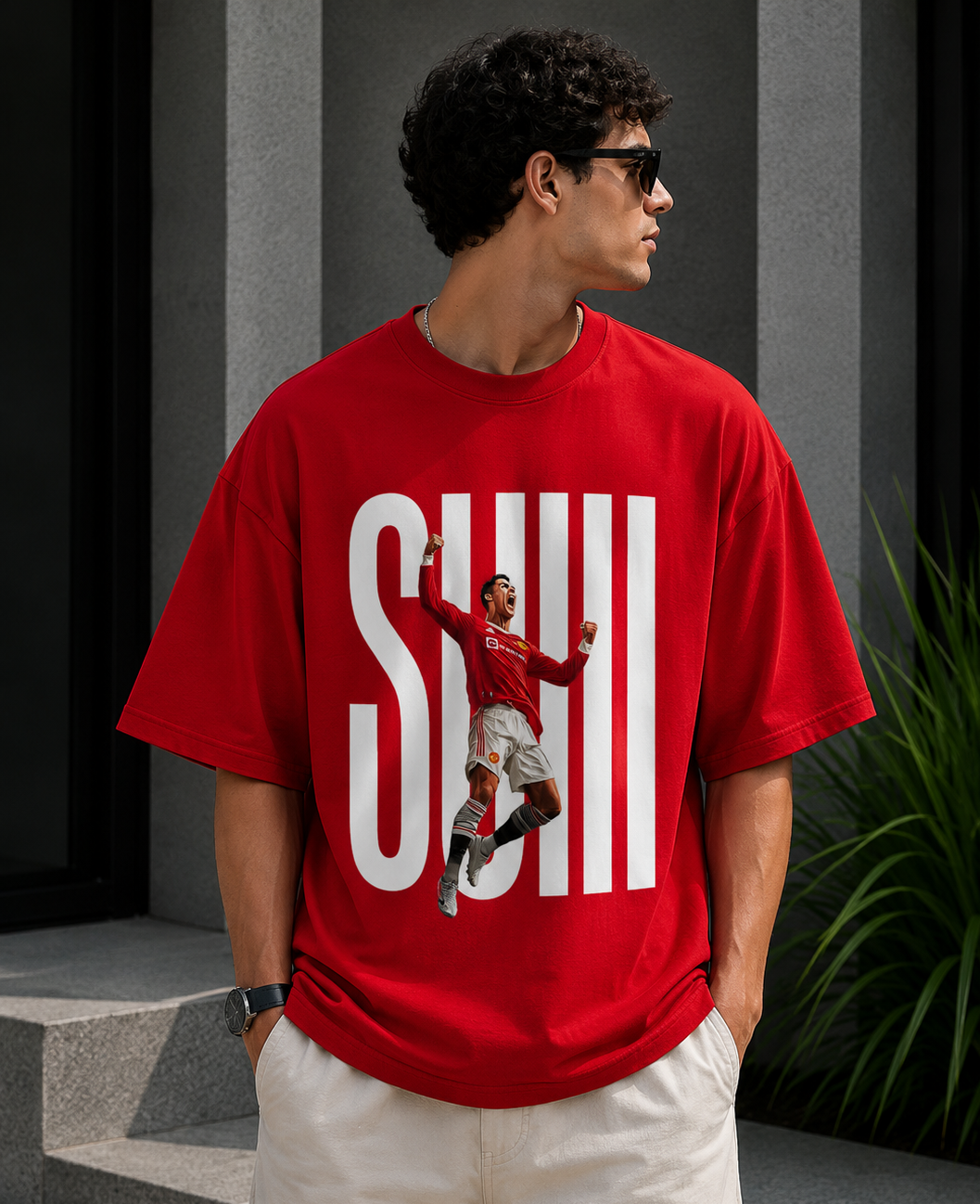 Cristiano Ronaldo Oversized T-Shirt for Men