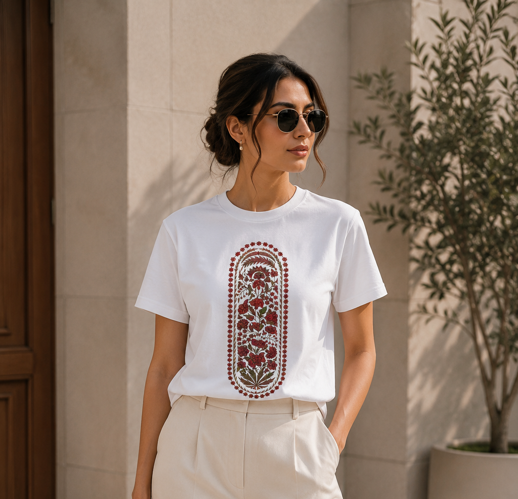 Floral Printed T-Shirt for Women