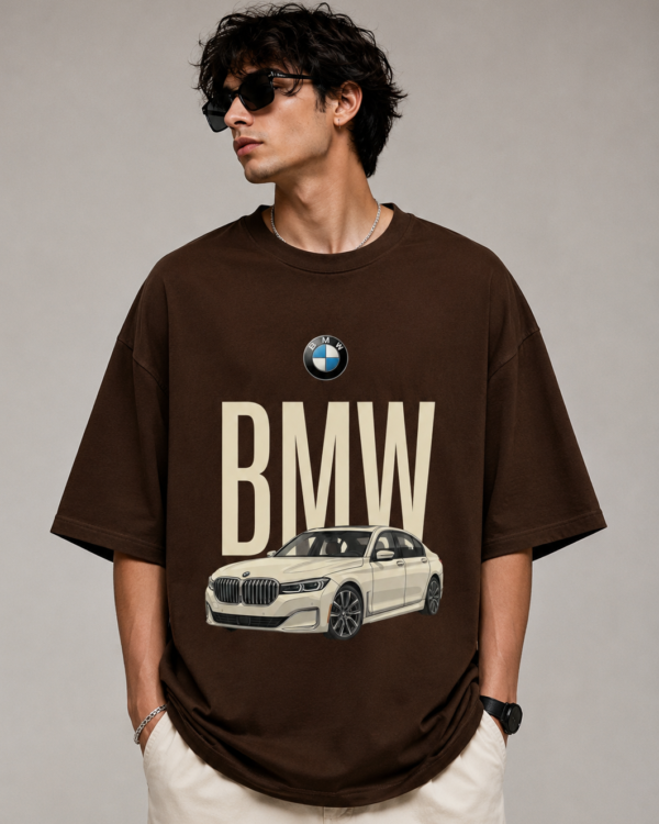 BMW Car Oversized T-Shirt for Men