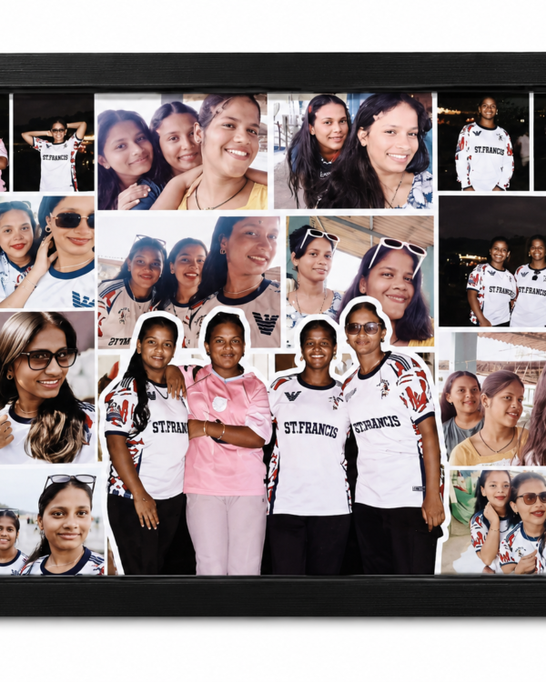 Personalized Photo Collage Frame A4 | Custom Multi Photo Frame