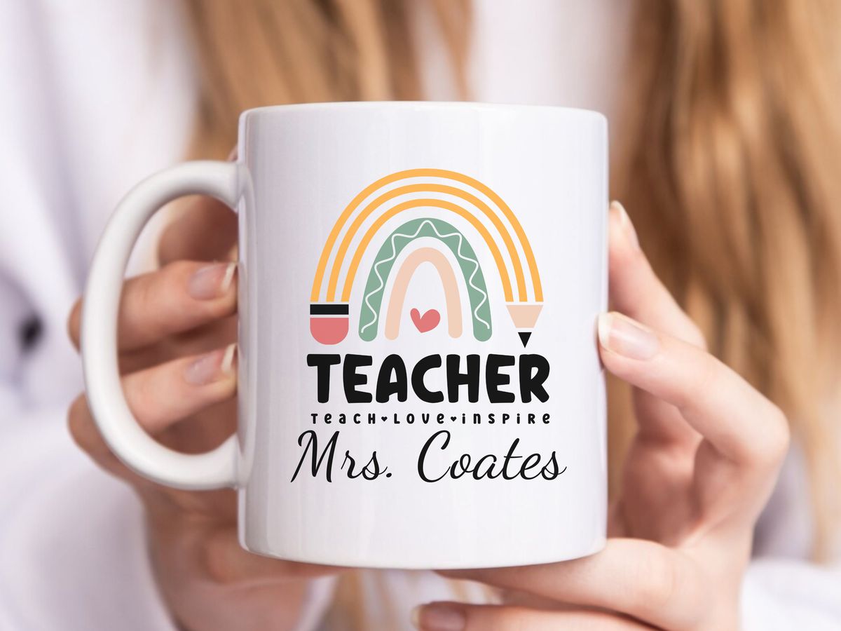 Personalized Teacher Mug