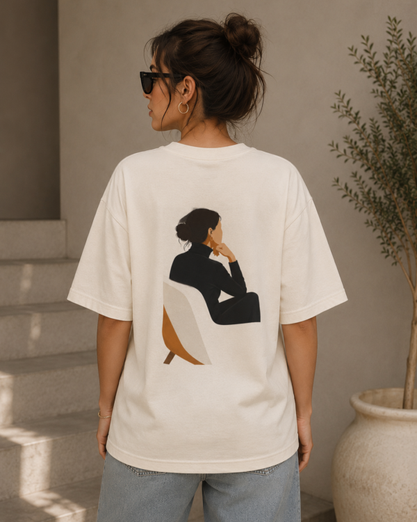 Motivational Oversized T-Shirt for Women