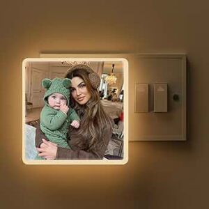 Personalized Plug-in LED Photo Night Light |